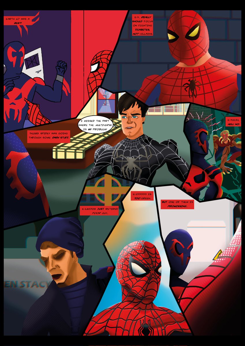 TheMirandao's tweet photo. After the credits roll, what happens #acrossthespiderverse ?
#Spiderverse #Miranha https://t.co/l9TiM2wDLD