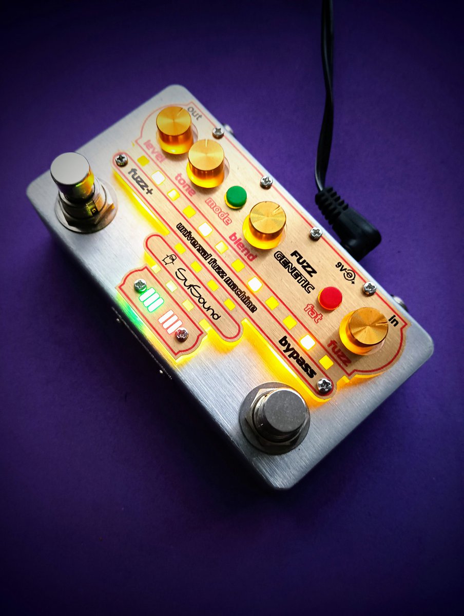 svisound's tweet photo. Germanium #fuzz machine #FuzzGenetic https://t.co/k3XmSwrsMU