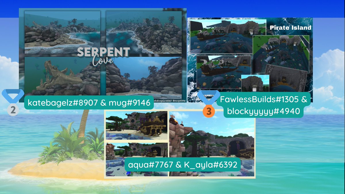 WINNERS of week 5!

Congratulations to the winners!

<a href="/genardrblx/">Genard🇵🇭</a> &amp; <a href="/nrdx_y/">Neulb</a> 
<a href="/KateBagelz/">kate</a> &amp; <a href="/mughatti_/">mug</a> 
<a href="/FawlessBuilds/">FawlessBuilds ⭐️ code: Mats</a> &amp; @Blockyxx 
Aqua#7767 &amp; K_ayla#6392