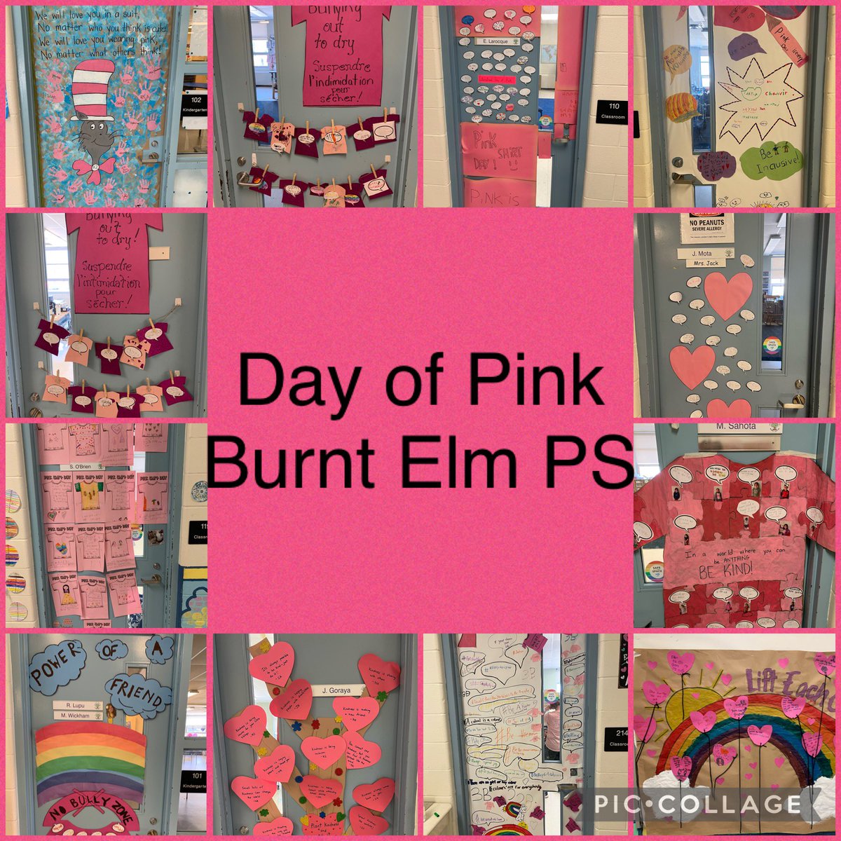 burntelmps's tweet photo. We love all things pink and it shows @PeelSchools https://t.co/EagangRNeW