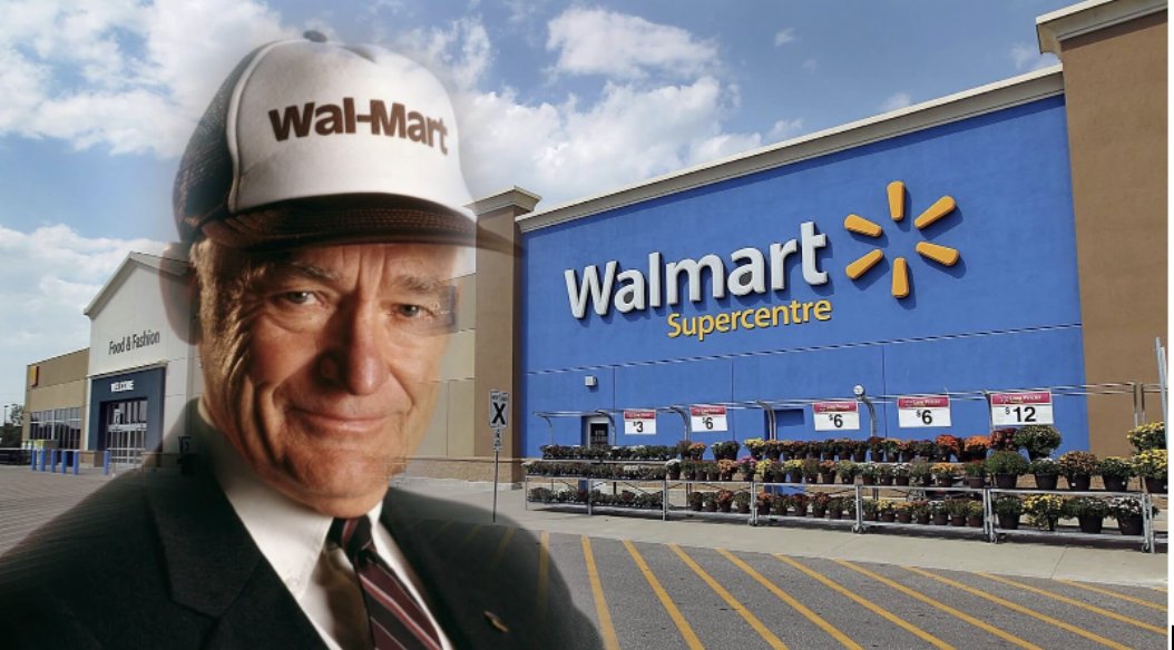 Sam Walton era un tipo simple.

Sin embargo convirtió unas pocas tiendas de descuento en Arkansas en un imperio de 500.000 millones de dólares y 2.300.000 empleados.

¿Cómo?

Ignorando lo que dicen los gurús de Silicon Valley. 

5 Lecciones de Sam que valen la pena 🧵👇
