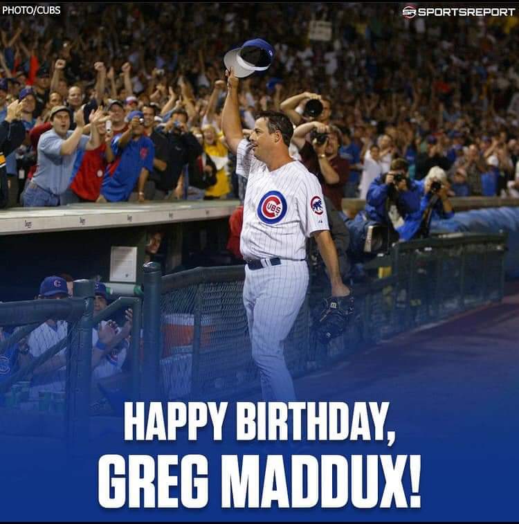 Happy Birthday to Greg Maddux      