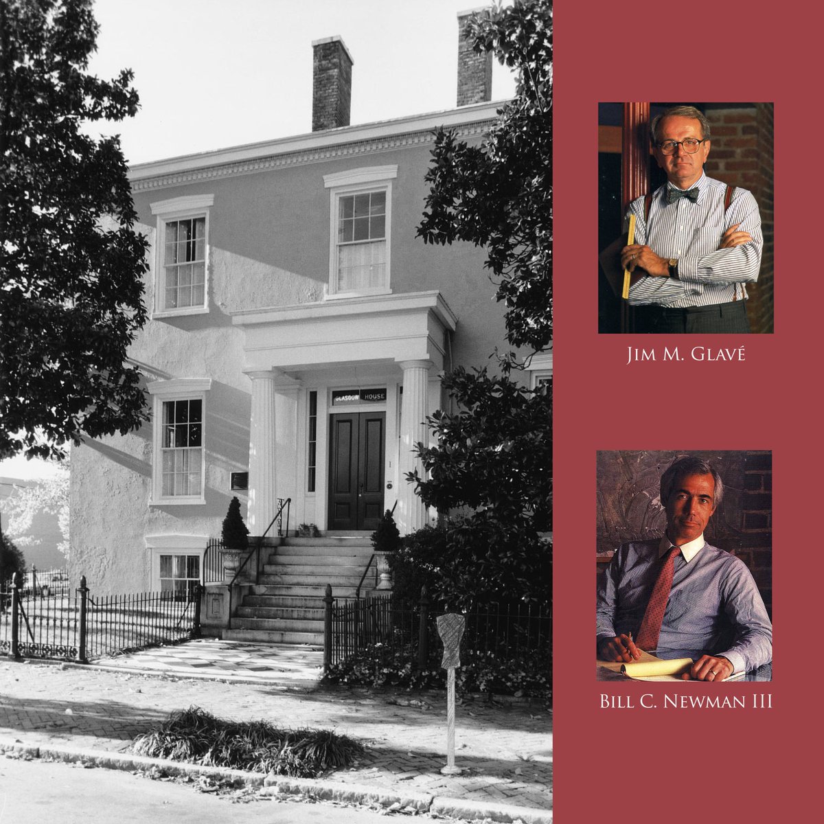 #ThrowbackThursday Founded in 1965, Jim Glavé and Bill Newman flipped a coin to decide whose name would come first. It was on that fateful day that Glavé Newman Architects was born on the second floor sunporch of the Ellen Glasgow House in Richmond, Virginia.