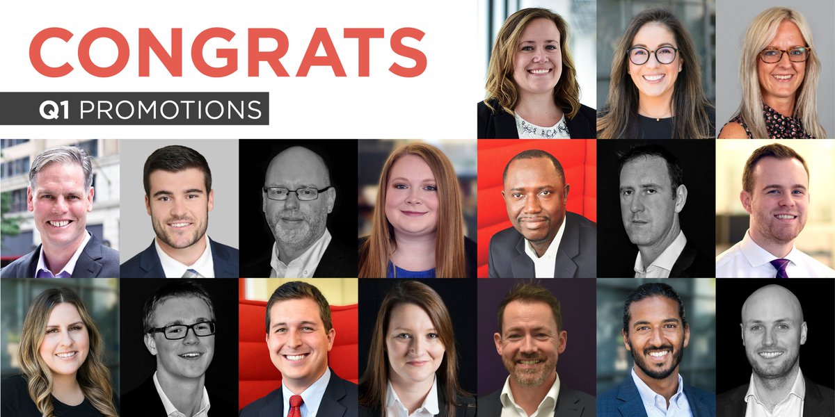 At MGAC | RLF our culture is driven by our people, and we’re grateful to work with some of the best in the business. We’re pleased to honor their hard work with 17 #promotions in Q1! Please join us in congratulating them on their well-deserved recognition.