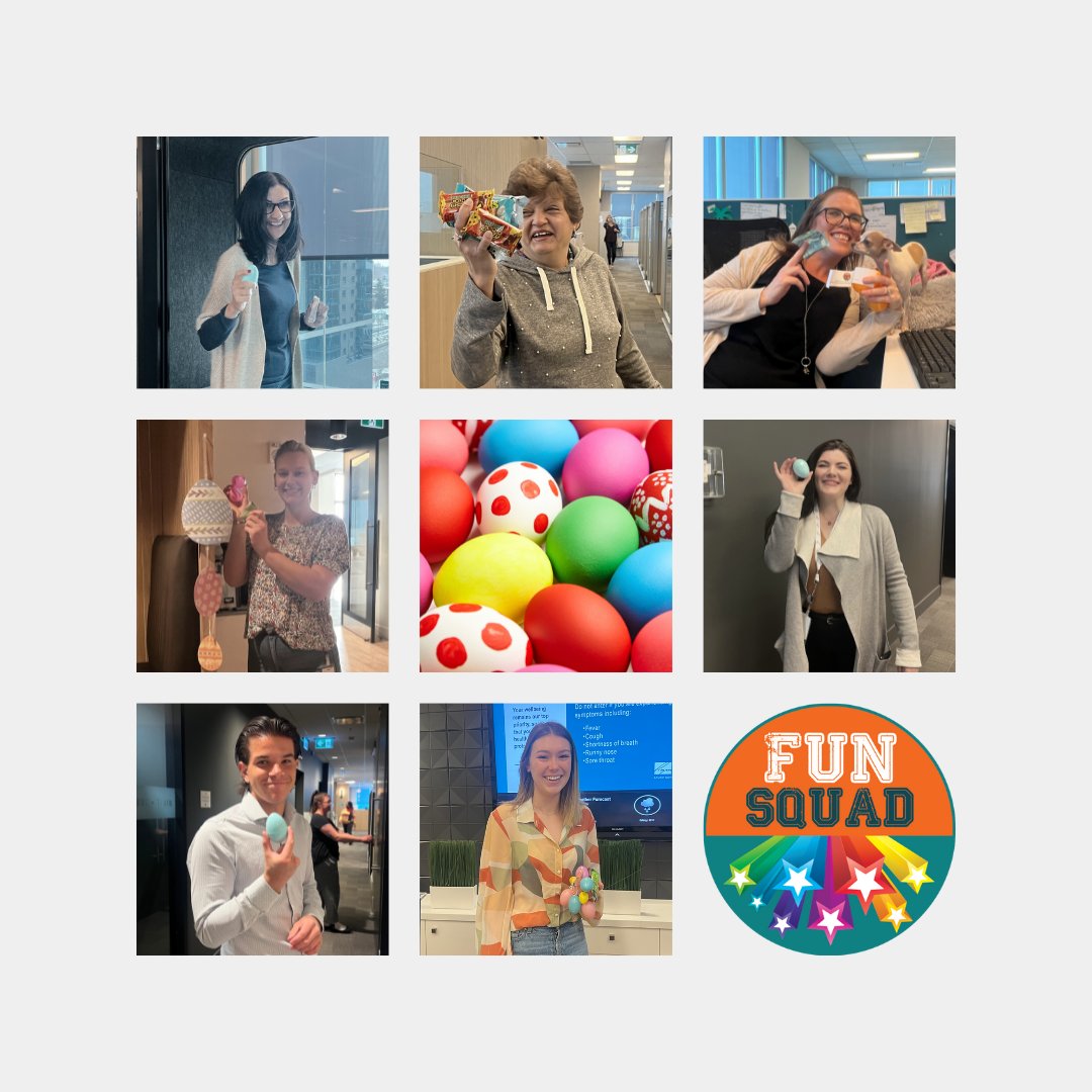 expertbrokers's tweet photo. This year saw the return of our annual Easter Egg Hunt in our Calgary office. Thanks to our Fun Squad for putting on such a great event!
#FunIt #careersyoulove https://t.co/rijLXbJweC