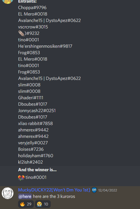 NFTino__'s tweet photo. Just found out I won 
@kurorobeast WL from @DystoApez Blackmarket raffle, big shoutout to the Dysto team 
@Nomad_eth  @171makesit @KryptoPal_ @manos_de_papel_ https://t.co/hF48L5OeId