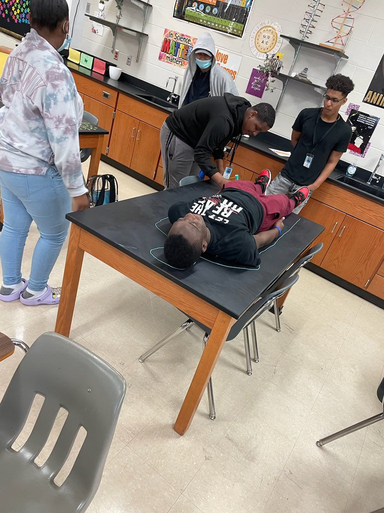 jvhsbio's tweet photo. Whole body learning going on as students in Me. Lott’s class review human body systems! https://t.co/QegqH2vB7i