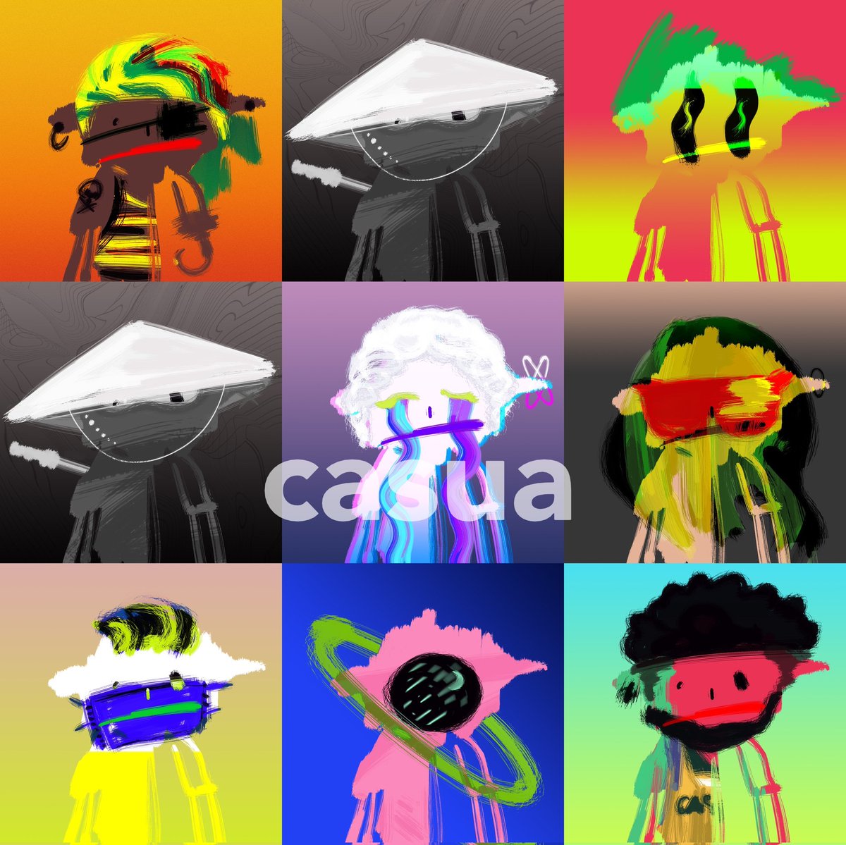 Irregular_Club's tweet photo. The second batch of Casua Guys came out one by one. Take them home quickly https://t.co/t3zPcQ43RT