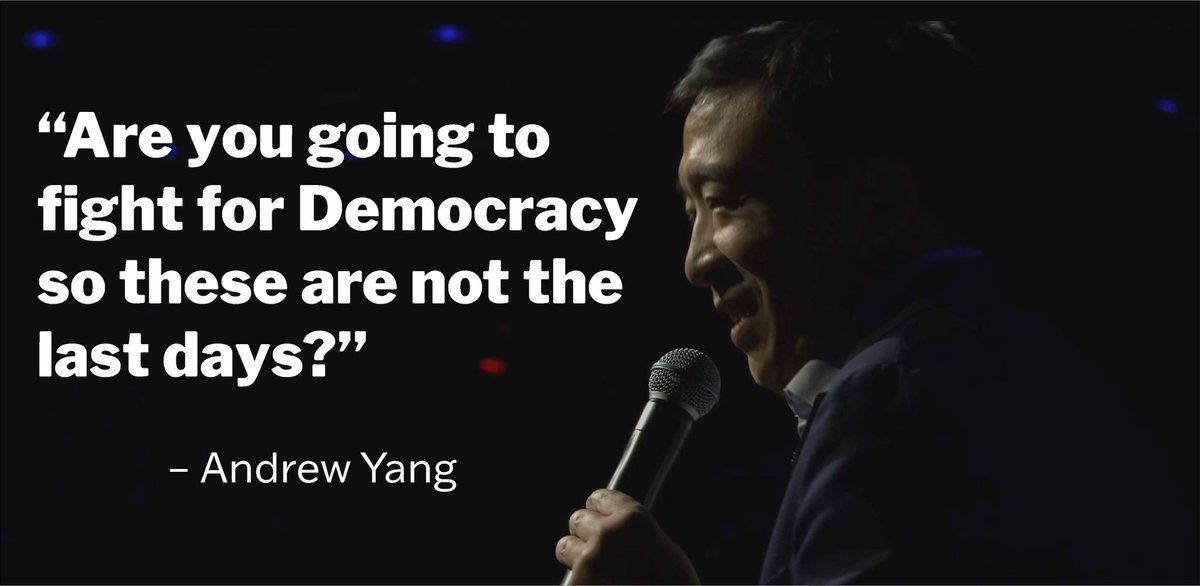 Fwd_Party's tweet photo. Watch Forward Unlocked – @AndrewYang live on tour for FREE. https://t.co/8xH8Ic4fEC https://t.co/FtuUiR9h7z