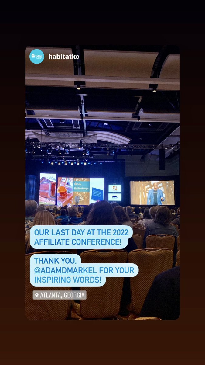 adammarkel's tweet photo. Thank you @habitatforhumanity for inviting me to share some of the insights about resilience from our latest book @ChangeProof. 

It was so Wonderful to serve!!! https://t.co/dQw5oUA5UF