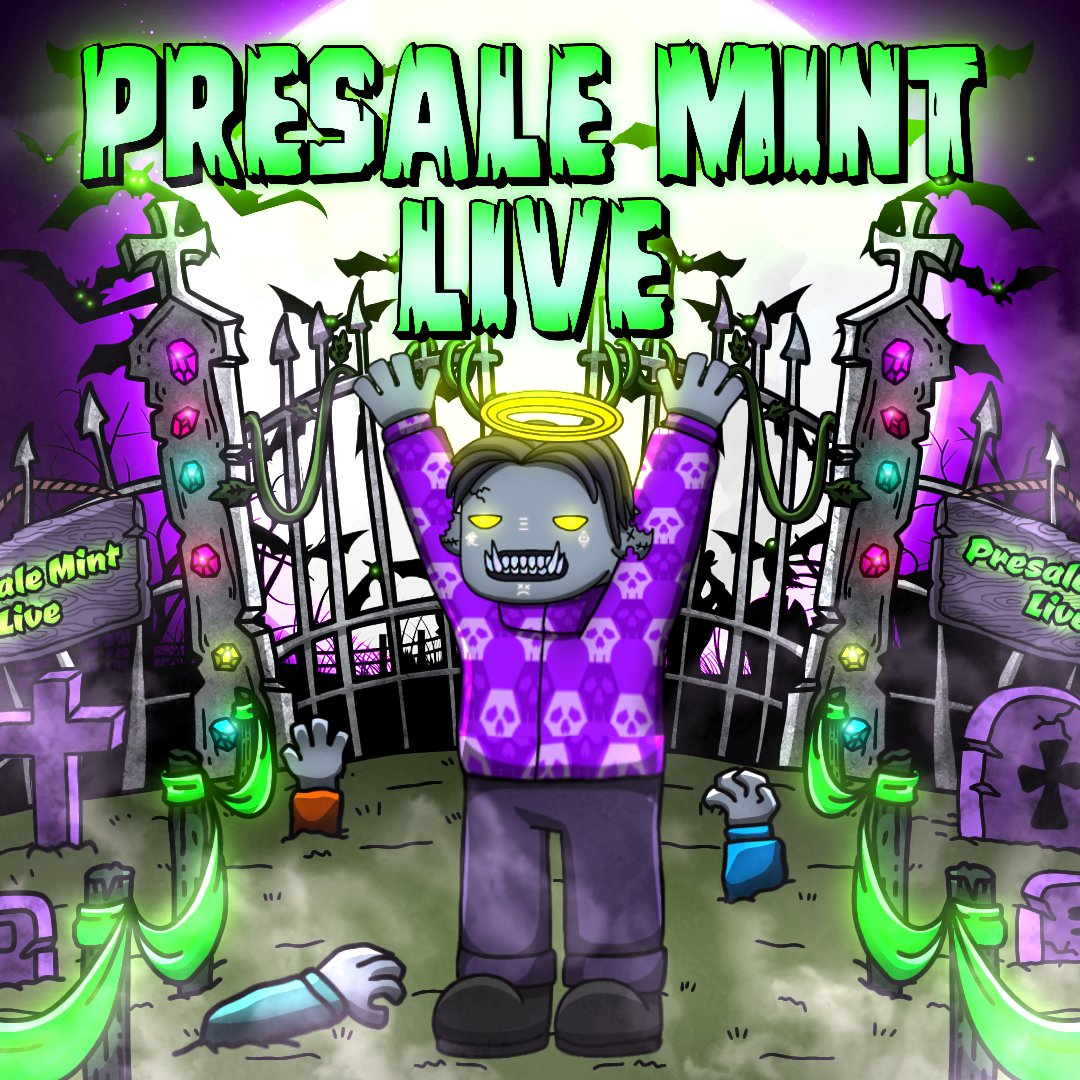 Presale is live!🧟🔥