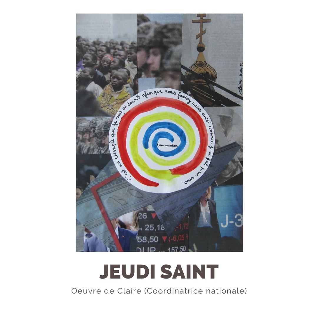 Bon Jeudi Saint ☀️
Mot du jour : "Communion"
instagram.com/p/CcWCX4YMwbR/…