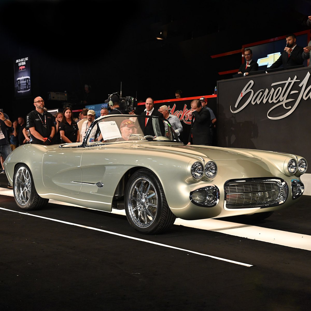 Bringing with it a heavy pedigree, this 1962 Chevrolet Corvette Custom Topless Roadster fits its nickname, "Elegance" and crossed the auction block for $385,000.

Learn more: bit.ly/PB22-62Corvette