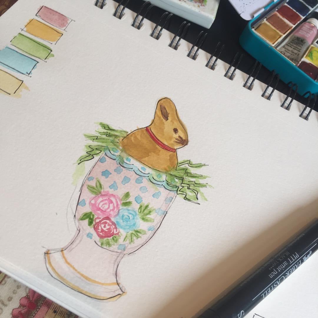 kathleenluvstea's tweet photo. Well done @Boddingtons__ Happy Easter #CreamTeaHour friends!

#teatime #eastertea #teaandfriends #gardentea #teaandart https://t.co/jEj6gupFcD