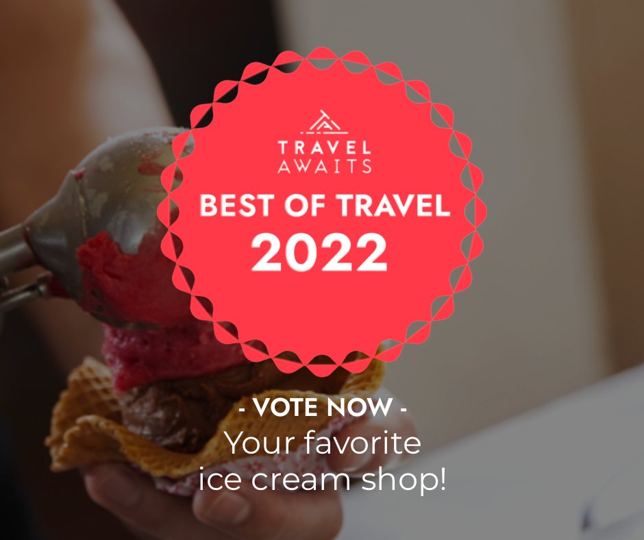 Congrats to all the Favorite Ice Cream Shop nominees! Vote here: bit.ly/BOTA22foodandd… #bestoftravelawards #BOTA22

<a href="/ClementinesSTL/">ClementinesCreamery</a>
<a href="/bergmandd/">Double Dips Ice Creamery</a>
<a href="/graeters/">Graeter's Ice Cream</a>
<a href="/Lapperts/">Lappert's</a>
<a href="/mdiicecream/">Mount Desert Island Ice Cream</a>
<a href="/RoxysOKC/">Roxy's Ice Cream</a>