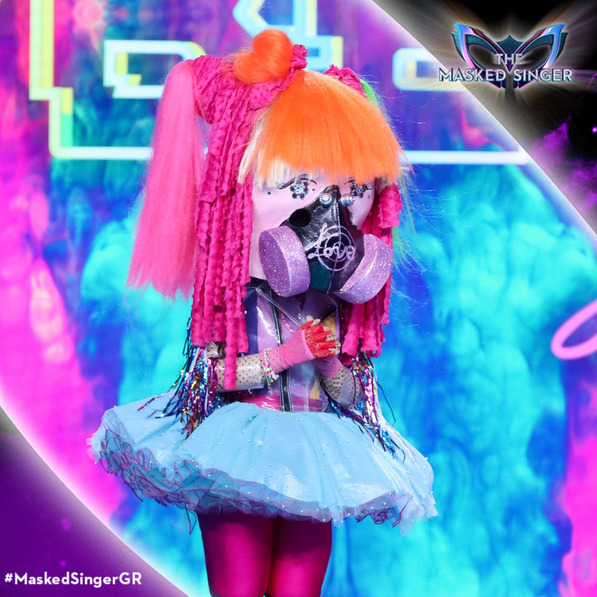We love it 💕 To Cyber Girl του #MaskedSingerGr