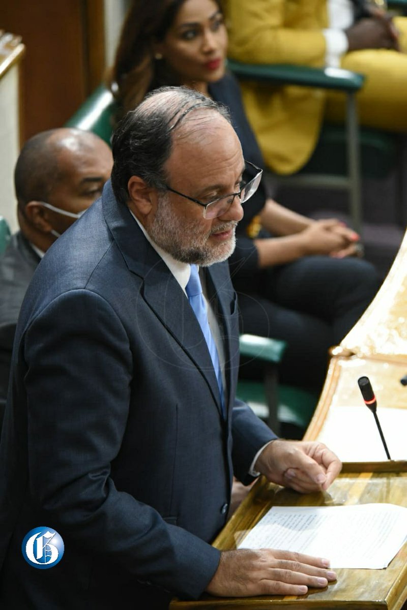 JamaicaGleaner's tweet photo. Happening Now:
Joint sitting of the Houses of Parliament to welcome the president of Rwanda, Paul Kagame. The president is in Jamaica for a three-day state visit. #GLNRToday https://t.co/mqzWM8pJds