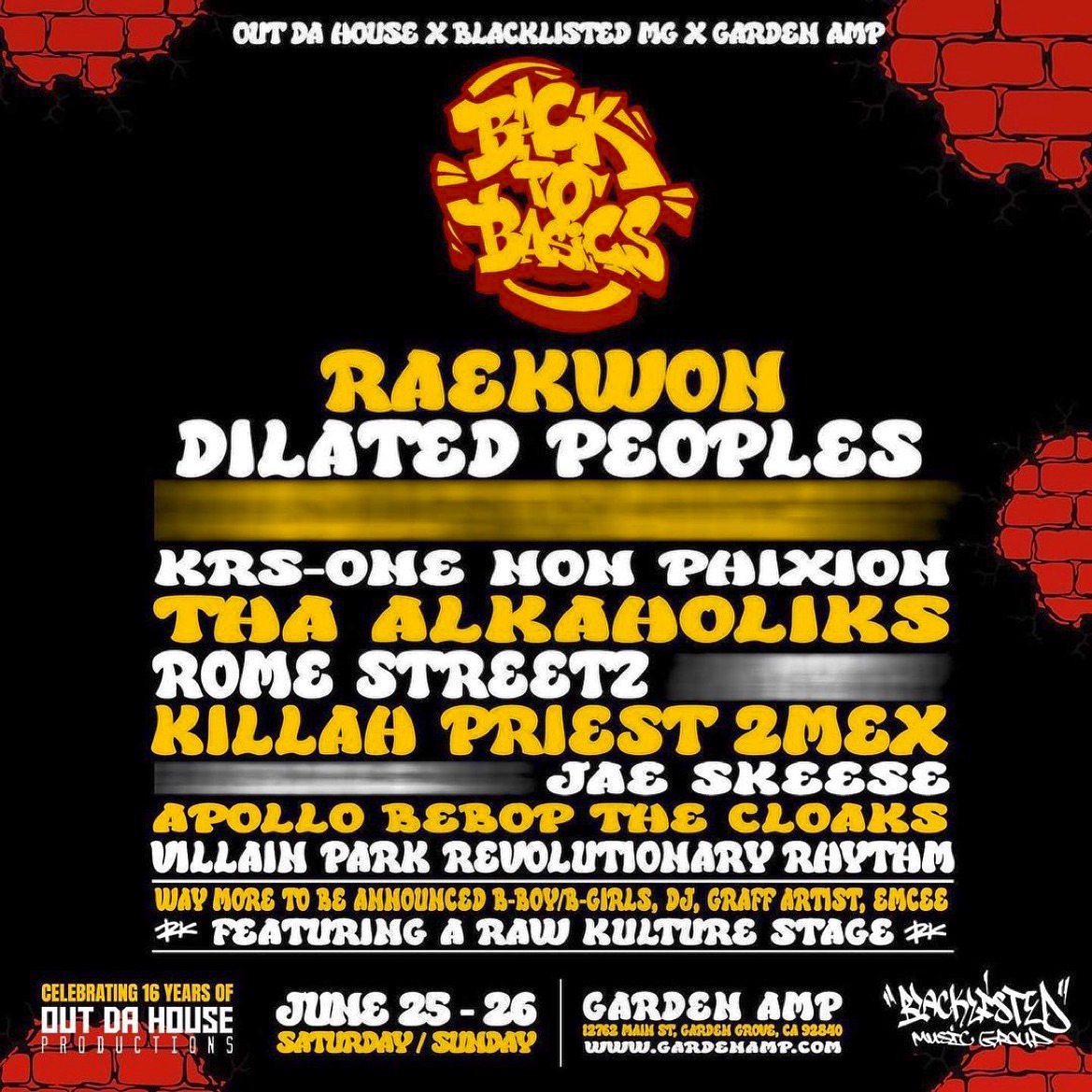 ILLB1LL's tweet photo. L.A./O.C. NON PHIXION FAMILIA!!!!!!!!!!!!!!!!!! R U READY TO COME BACK OUTSIDE WITH US????????
#NonPhixion x #BackToBasicsFestival x @OutDaHouse https://t.co/6R5zK0SY2p