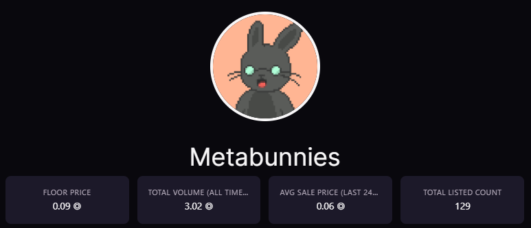 🐇 MetaBunnies 🐇 floor is being swept! 

Free mint with strong utility and the floor is rising 🚀
Grab your own MetaBunny before staking is released and the FP skyrockets 🔥

MetaBunnies Holders 💎

#NFTCommunity #NFT #NFTs #NFTsales #nftproject