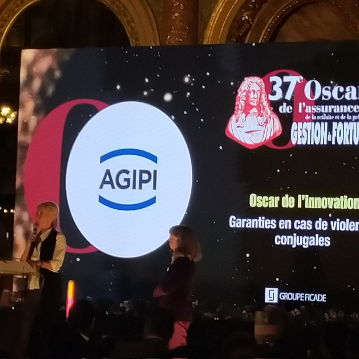 Bravo aux équipes de l'Agipi pour cet Oscar de l'innovation #gestiondefortune pour la garantie en cas de violences conjugales, une innovation du Cap #Agipi !
<a href="/ehennau/">Hennau Elie</a> <a href="/gildas_basle/">Gildas Baslé</a> <a href="/MaximeLeridon/">Maxime Leridon</a>