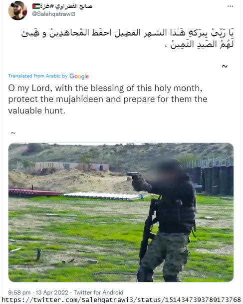 BestWebEnglish's tweet photo. 🔴Reported Hamas terrorist @Salehqatrawi3 6,433 Followers; promotes #terrorism outlawed by @Twitter, praises, glorifies murderous terrorists, incites violence, murder,war against Jews,Israelis.
THIS. IS. NOT. FREE. SPEECH.@TwitterSupport
@IsraelMFA #Israel https://t.co/MXihYvBMU6 https://t.co/cHQ3Js3L66