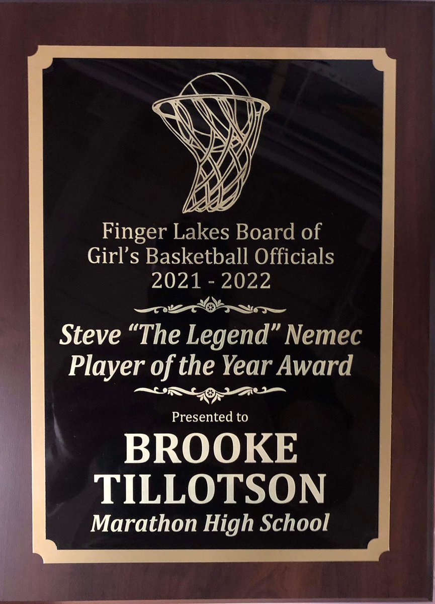 John W. Tillotson (@johnwtillotson) on Twitter photo <a href="/BrookeTillotson/">Brooke Tillotson</a> received an unexpected honor as the recipient of the Finger Lakes Board of Girls’ Basketball Officials “Steve Nemec Player of the Year” award for 2021-2022. Leadership and sportsmanship on the court matter. 🏀😊 <a href="/ESPNIthaca/">ESPN Ithaca</a> <a href="/CortlandVoice/">The Cortland Voice</a> <a href="/NateLull/">Nate Lull</a> <a href="/MattCzeitner/">Matt Czeitner</a> <a href="/BrookeTillotson/">Brooke Tillotson</a> received an unexpected honor as the recipient of the Finger Lakes Board of Girls’ Basketball Officials “Steve Nemec Player of the Year” award for 2021-2022. Leadership and sportsmanship on the court matter. 🏀😊 <a href="/ESPNIthaca/">ESPN Ithaca</a> <a href="/CortlandVoice/">The Cortland Voice</a> <a href="/NateLull/">Nate Lull</a> <a href="/MattCzeitner/">Matt Czeitner</a>