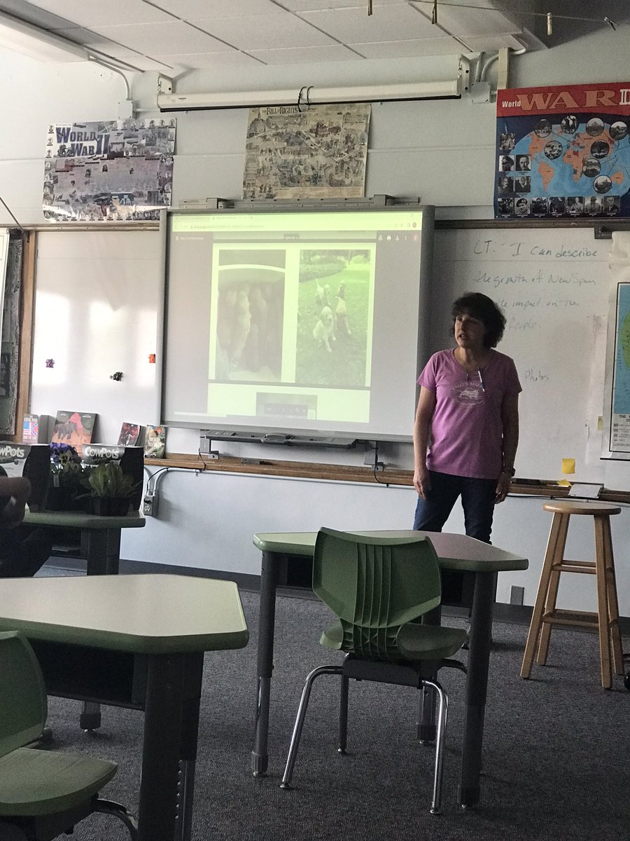 Region1Schools's tweet photo. Middle School Students enjoyed listening about interesting career opportunities during Career Day at Sharon Center School! https://t.co/nBaL8tF6JL