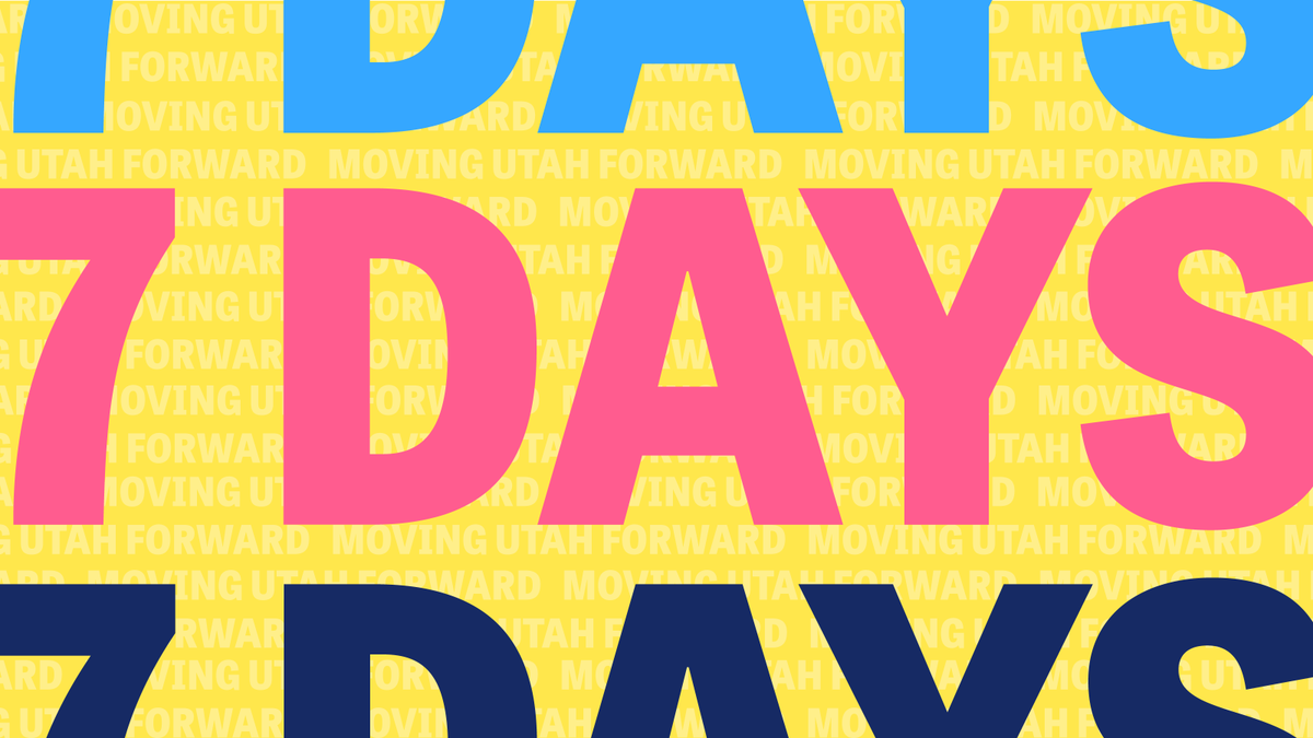 UtahDemocrats's tweet photo. It's official: we are 7 DAYS out from our 2022 State Convention!
We're so excited to see you all again for our first in-person convention since 2019.
Are you ready?!
Find all the info you need at https://t.co/Ow0Wo6SCCC.
See you there!
#MovingUtahForward #utpol https://t.co/J2H9KzRtca