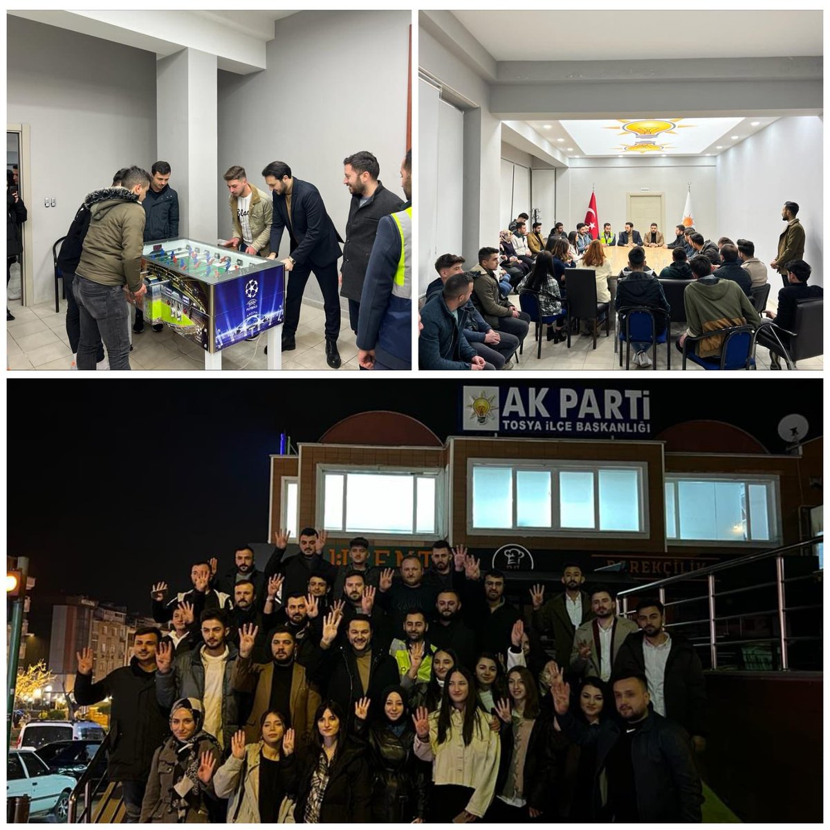 Kastamonu'dayız.🙋🏻‍♂️

"İftara 5 Kala" <a href="/AKGenclik37/">AK GENÇLİK KASTAMONU 🇹🇷</a> sahada.

Teşkilatımızla birlikte iftarımızı yaptık. 

Tosya ilçemizde teravih namazı sonrası ikramlıklarımızı dağıttık. 

Çaylar demli, muhabbet koyu.🙃

<a href="/eyupkadirinan/">Eyyüp Kadir İnan</a> 
<a href="/avyusufibis/">Yusuf İBİŞ</a>