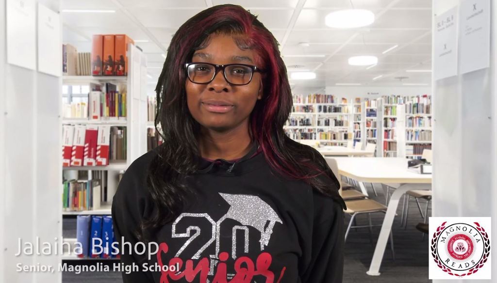 To kick off the 2022 Magnolia READS Video Series, senior Jalaiha Bishop shares what she has learned from her Work-Based Learning class and as a student intern working at Flying Burger. 

Click the link below to hear Jalaiha's story.

youtu.be/UeaAVaEWEsg