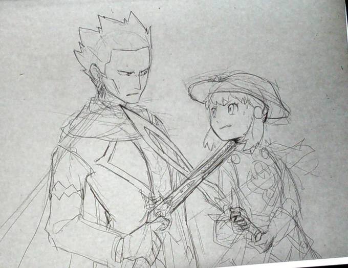 こういうのが描きたかったんだよ、永遠にいがみ合っていろ 
