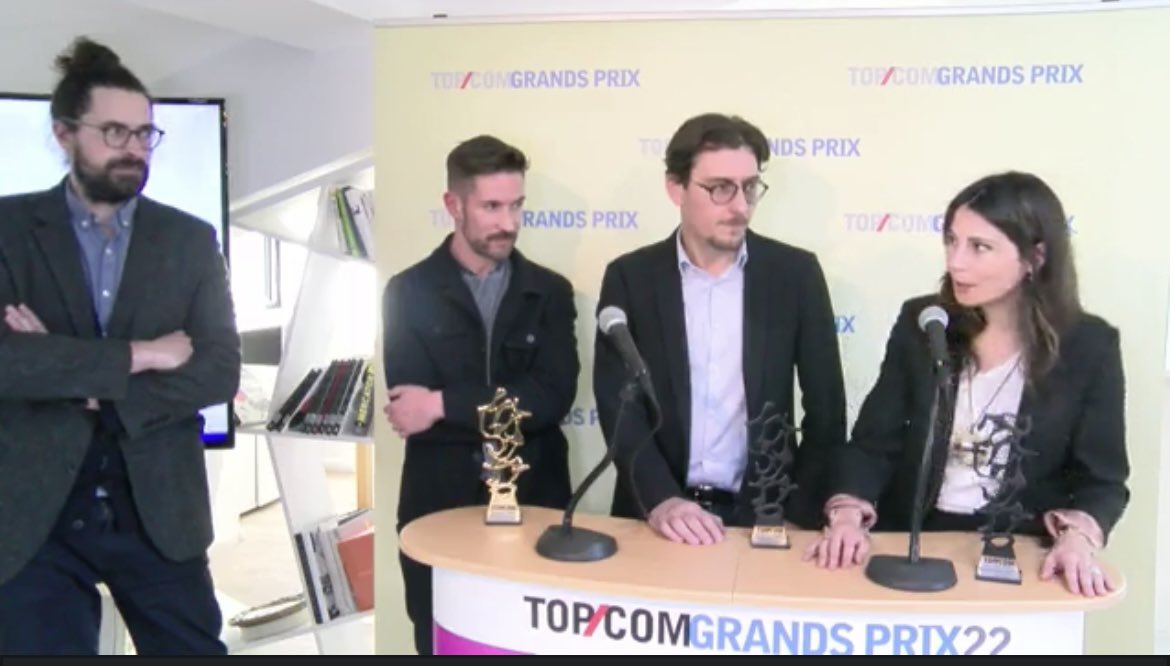 [🏆 🏆🏆] 1,2,3 récompenses pour Askip’ le mag interne du <a href="/RATPgroup/">RATP Group</a> au #TOPCOM :
▪️GRAND PRIX Édition pour le dispositif éditorial
▪️Trophée OR pour le journal interne
▪️Prix Spécial de l’expression
👏👏👏 #TeamHub #RATP &amp; <a href="/bearideas_paris/">bearideas</a> et merci <a href="/anaislancon/">Anaïs Lançon</a> pour la confiance