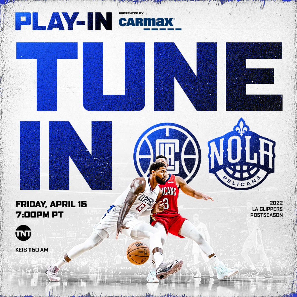 We need #ClipperNation to be LOUD tomorrow night! We need to support and cheer super loud for our team. I’ll see you guys there 😊 Don’t forget game starts at 7pm not 7:30pm. Leave work early!! 😉 Let’s goooo Clippers ❤️