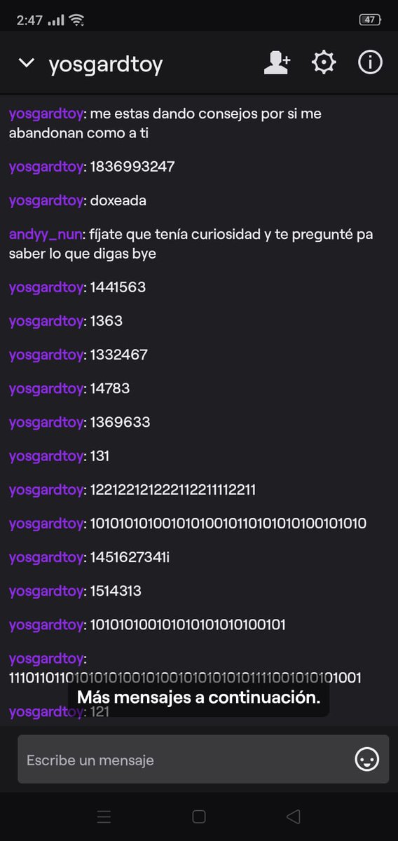 lfong07's tweet photo. Me parece repulsivo lo de esta persona, ni siquiera es alguien que conocemos y viene a hacerse el gracioso con una de mis moderadoras, y mas encima le manda msj privado para seguir haciendose el chistoso, de verdad que esta gente no tiene lugar en Twitch. https://t.co/KPLLcN7NIj