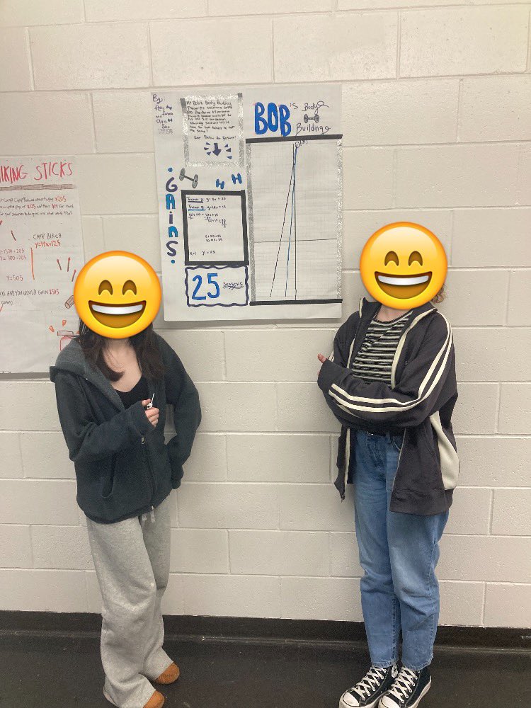 Mmoran_edu's tweet photo. Wanted to show off some of the amazing projects 8th grade math students have been working on as we wrap up our systems of equations unit. It’s so empowering to watch them make all these meaningful connections and I’m so proud of all their hard work! #iteachmath #everybodymaths https://t.co/4ABipDWo8E