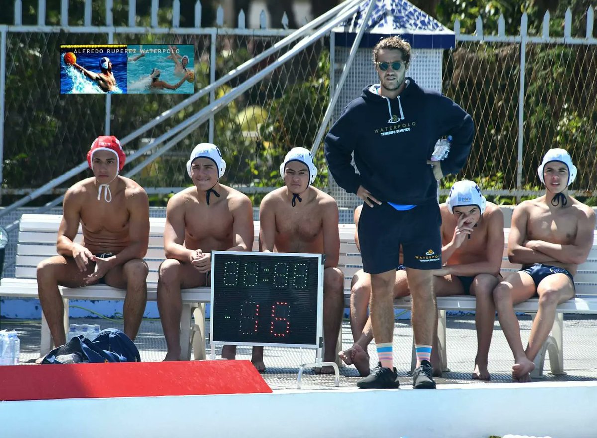 CNECHEYDE's tweet photo. 🧵 El #TenerifeEcheydeTimbeque Juvenil 🤽‍♂️ se encuentra en Gran Canaria disputando el Torneo de Primavera de Waterpolo 🏆 del @CNLas_Palmas 🙌 

➡️ En la jornada 1 se llevaron el derbi chicharrero 🏴󠁧󠁢󠁳󠁣󠁴󠁿 ante el #UniónWPTF con contundencia ✅️ y vencieron al @clubnatacionoceano 💪 https://t.co/RifnvJl1yv