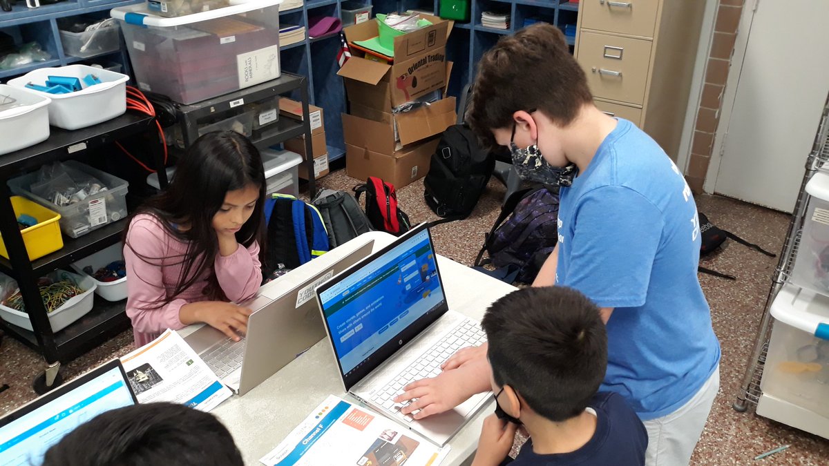 BWhirledCulture's tweet photo. Learning about the pioneers of code with our friends @walzemNEISD! Bugging out with Grace Hopper, breaking the codes with Alan Turing, and going retro awesome video game cartridges with Jerry Lawson! Too cool! #CoderPals #DATADoes @dataedwhite @NEISD @YouthCodeJam https://t.co/U1LSqfMcUa
