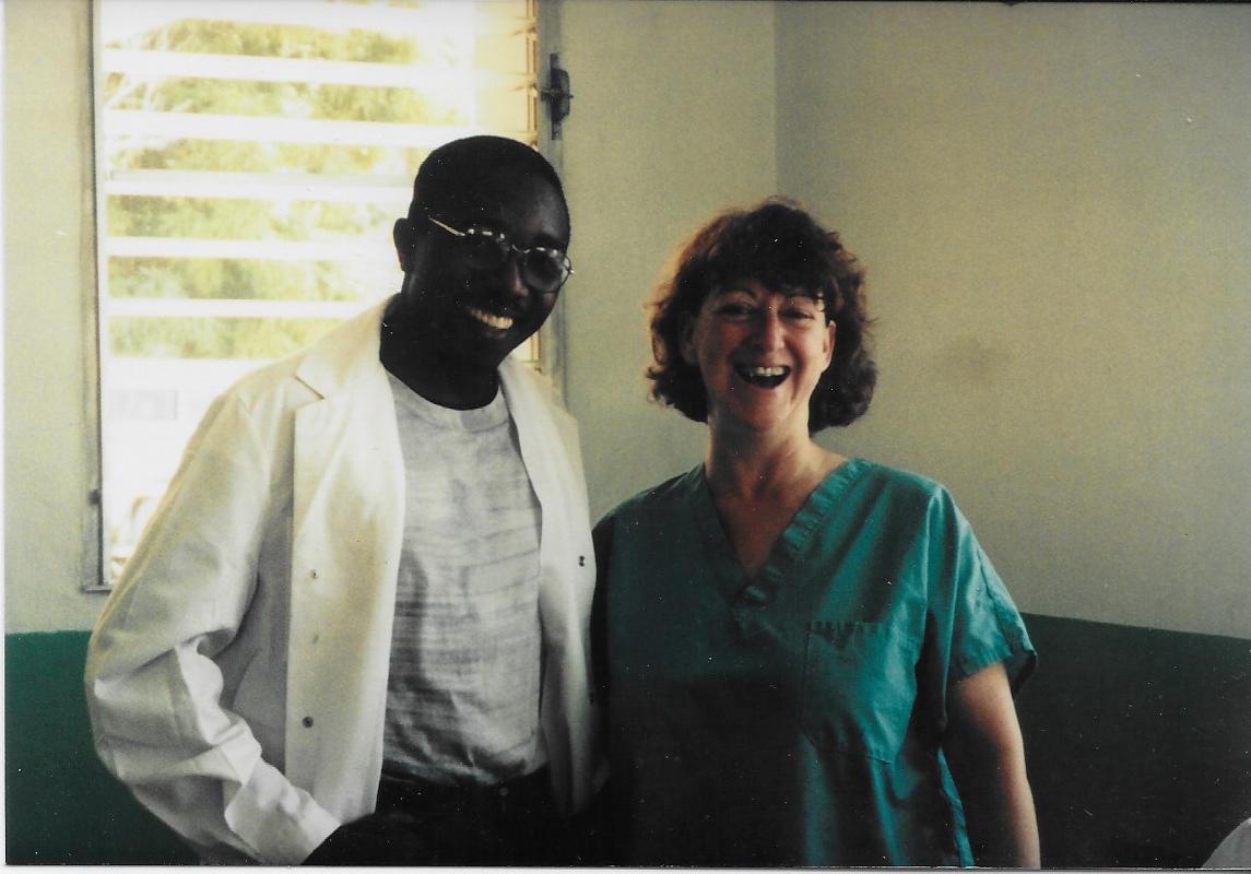 Found these photos of an early medical mission to Haiti. Can't believe how young I am...