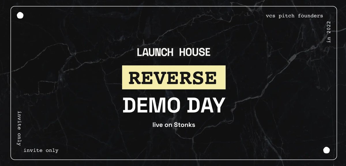 📚 VCs: <a href="/launchhouse/">Launch House 🏠</a> has a Reverse Demo Day for you. Get in front of top founders and pitch your thesis. Learn more and RSVP for event on 4/19!!

lu.ma/e51x52b6