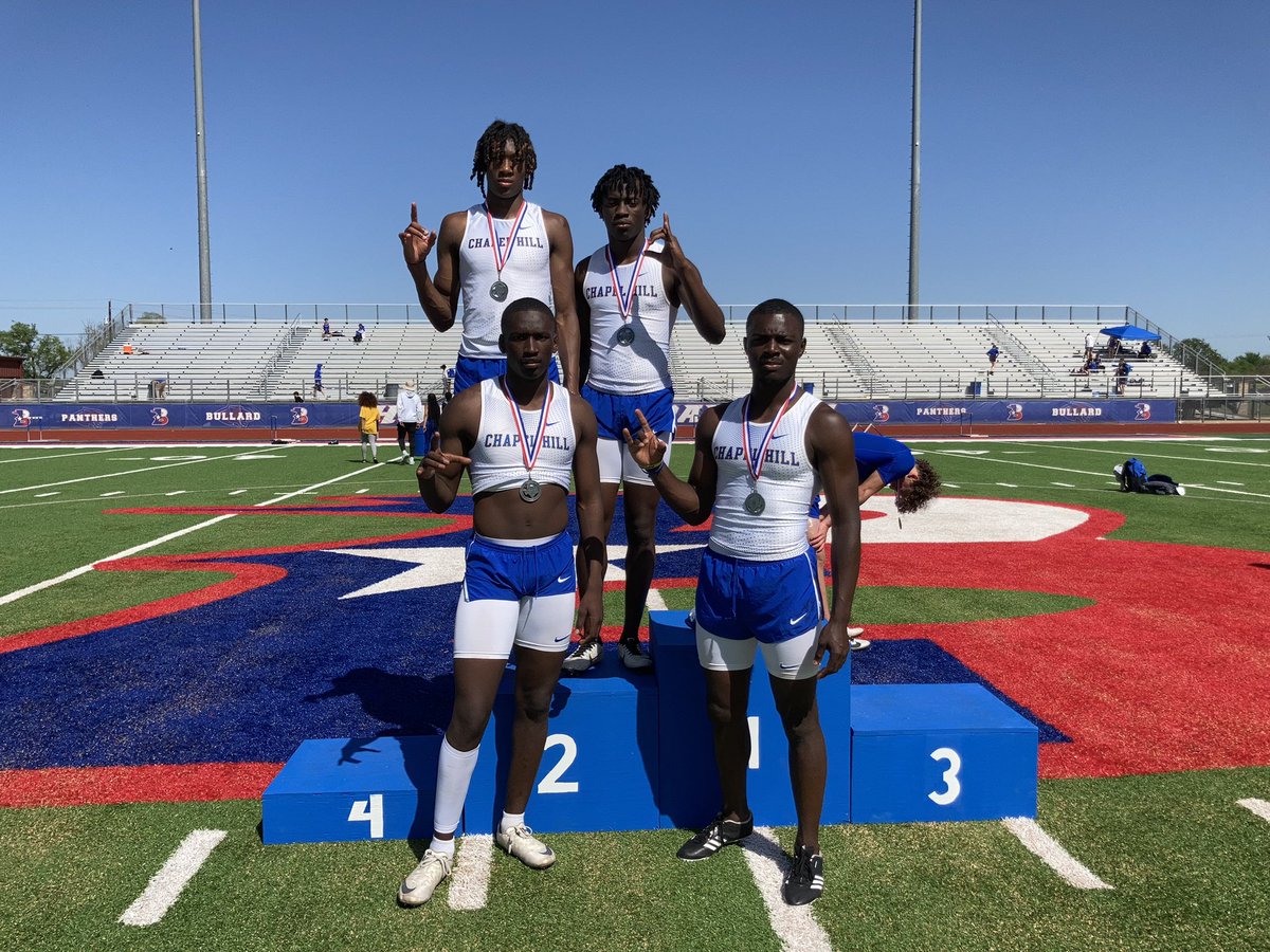 District Track:

4*400M Relay   
Finishes 2nd 🥈 ; qualifies for Area!
