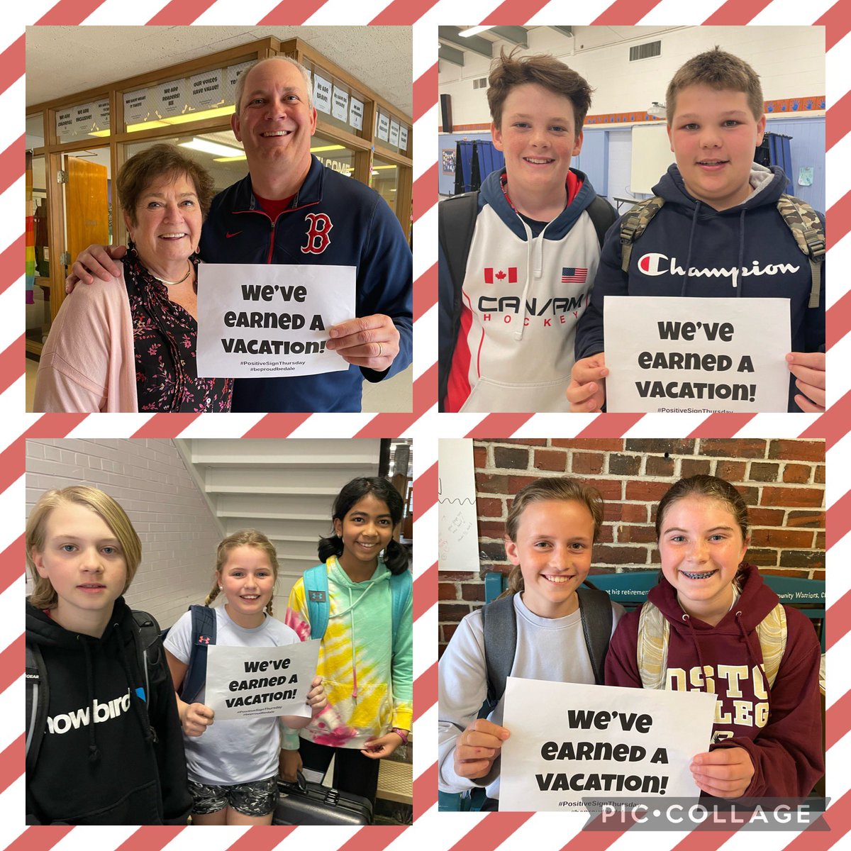 s_grenham's tweet photo. The #beproudbedale rockstar Ss & Ts have most definitely worked so hard this school year & throughout the pandemic. They have certainly earned a vacation! #positivesignthursday #medfieldps #timetounplug https://t.co/b2Tpemlnsj