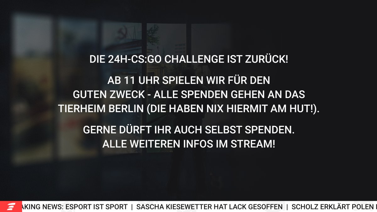TH3ACAD3MY's tweet photo. Die CS:GO Challenge ist zurück! In einer halben Stunde gehts los! Live im Stream auf TH3 ACAD3MY. https://t.co/GunrRhLqQV https://t.co/9wdIDb3rGS