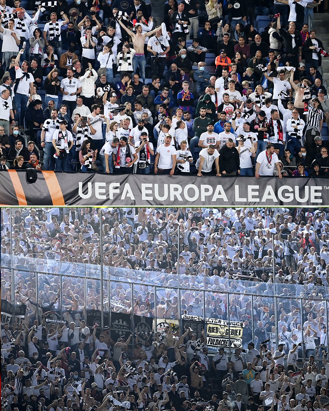 Espn Fc Eintracht Frankfurt Fans Away At The Camp Nou T Co Iv7a60kqls Twitter