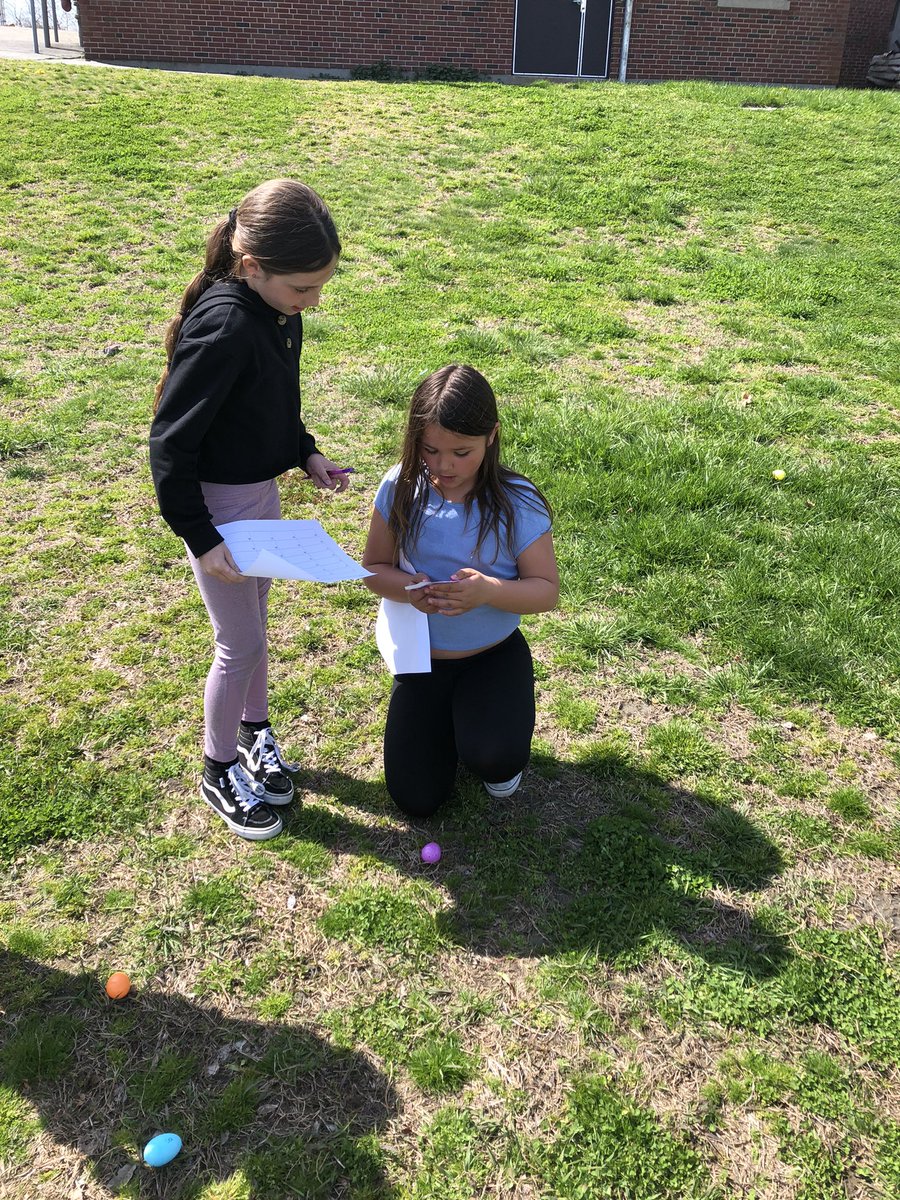 adamsonashley21's tweet photo. ELA/Math review egg hunt! @HathawaySchool @RIDeptEd @Travis1713 https://t.co/SqbaRbbIYp