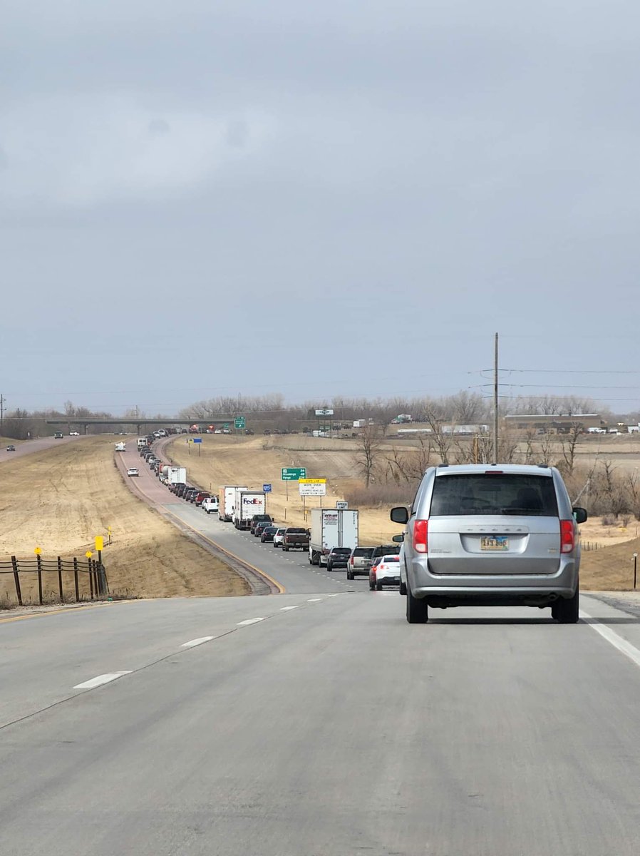 MissRushmore's tweet photo. I29 North, I90 exit through Rennor Exit.
@Argus911 @TeaStormChaser https://t.co/85ltKGA3tl