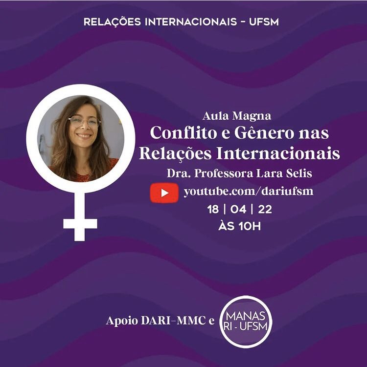 Divulgação 👇
<a href="/UFSM_oficial/">UFSM - Universidade Federal de Santa Maria</a> <a href="/dariufsm/">DARI - MMC</a> <a href="/LaraSelis/">Lara</a>