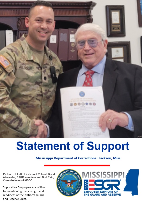 MS_ESGR's tweet photo. Mississippi Department of Corrections
Jackson, Miss.
#statementofsupport #msesgr https://t.co/Bpy98bmSP4