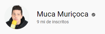 mucamuricoca's tweet photo. SOMOS 9 MILHÕES! Obrigado a todos que são parte disso! A cada um de vcs q em algum momento decidiu clicar no botão "inscreva-se" para acompanhar nosso trabalho! Que o canal ainda possa trazer muito entretenimento e alegria a todos! 
Obrigado por estarem comigo nessa jornada! 🙏<3 https://t.co/PCPetd7NiW