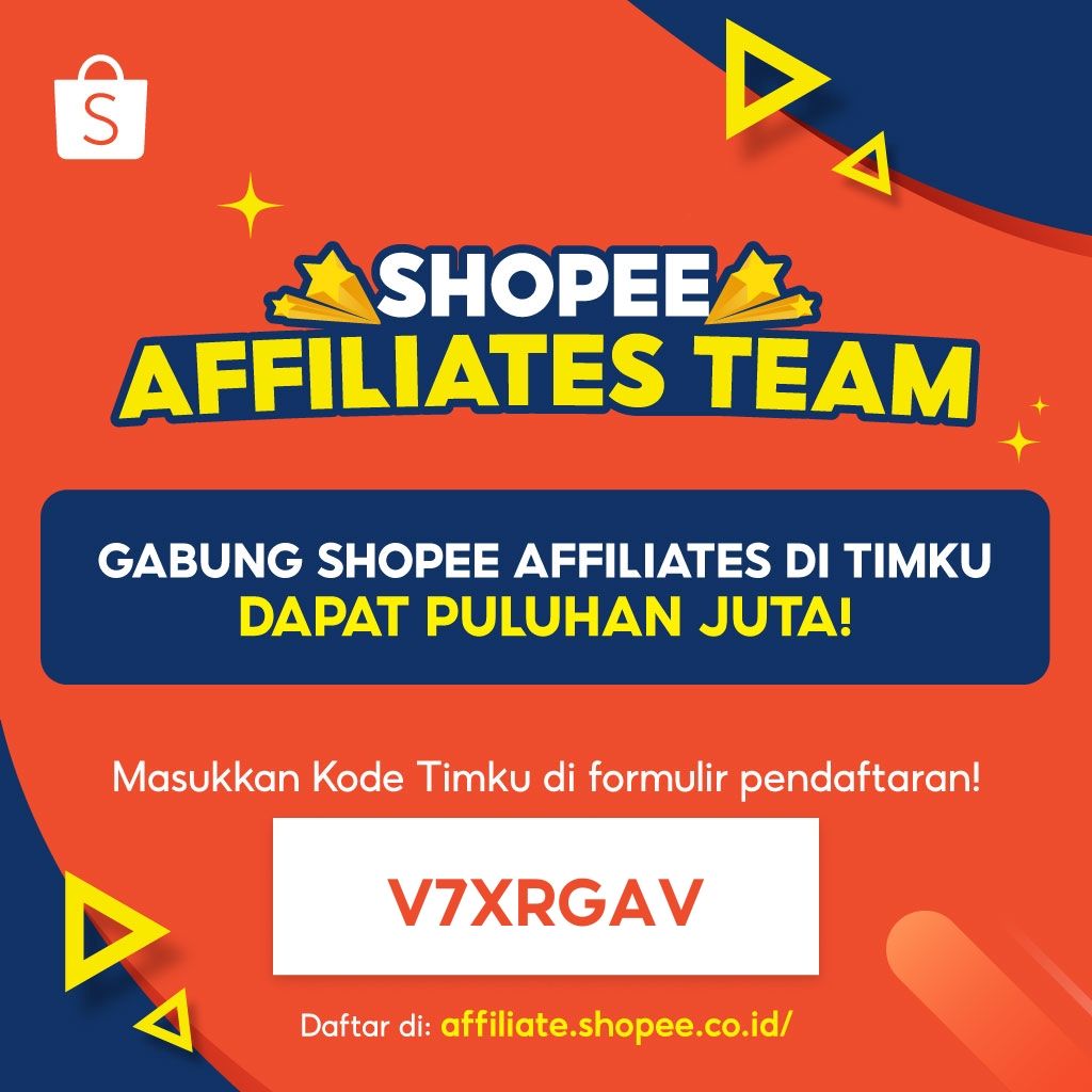 enangsubhan9's tweet photo. Yuk, gabung Shopee Affiliates Program di tim-ku buat dapat komisi PULUHAN JUTA!
Daftar Sekarang:https://t.co/zegzvHvfK5
Kode Tim:V7XRGAV https://t.co/WbBqZJjsD0