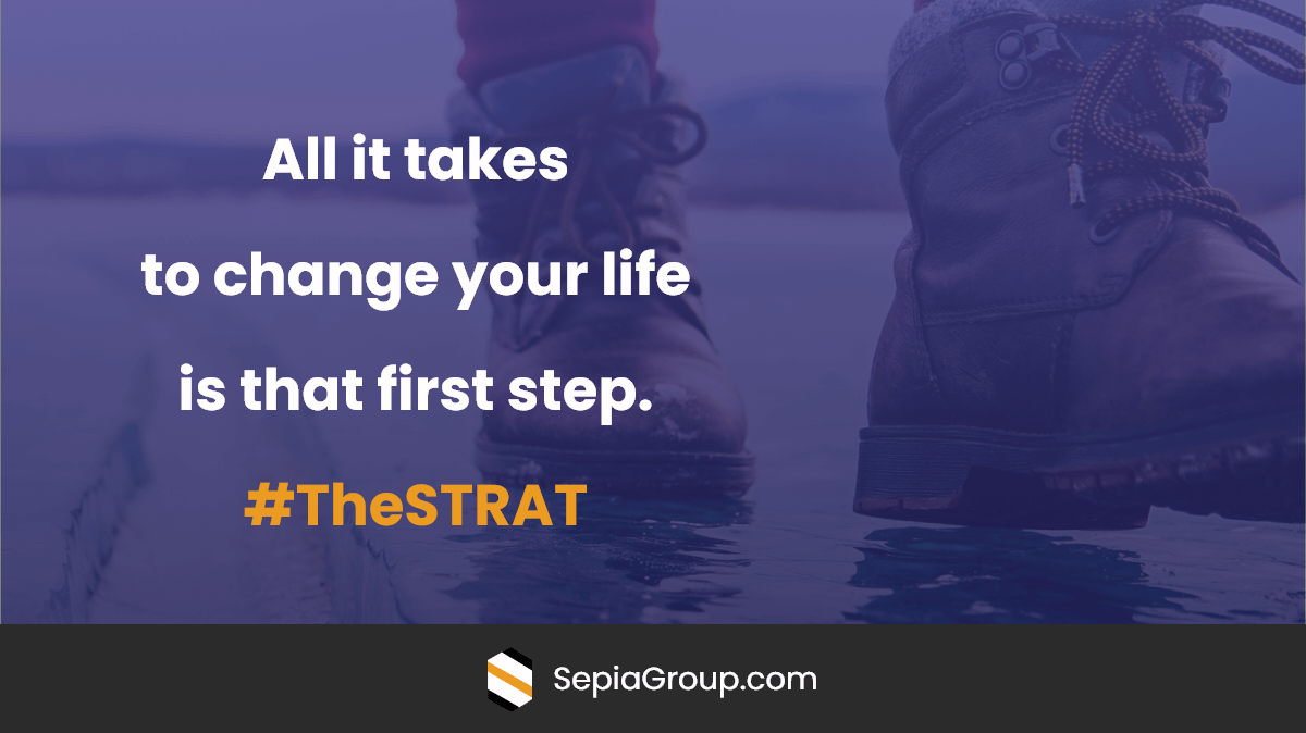GroupSepia's tweet photo. If what you're doing isn't working for you, it may be time to change course. #TheSTRAT peels away all the extras and lets you start with the basics.

Learn why simple is smarter- https://t.co/A6pLlikaXN

#STRATMaster @RobInTheBlack has changed lives. Take the first step. https://t.co/cPfJvSoWU2